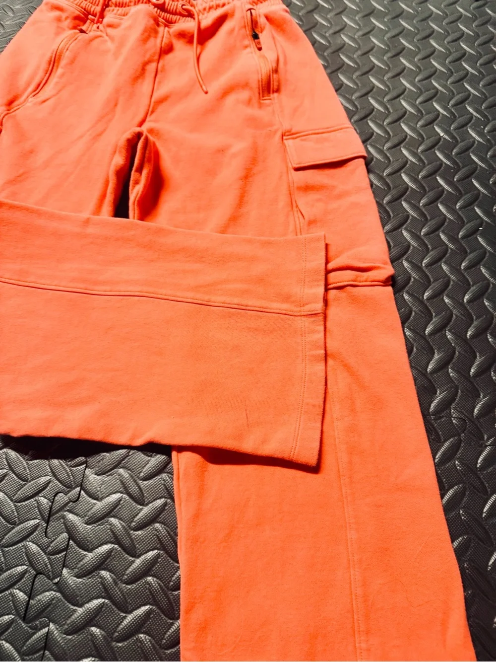 Gap Kids Coral Cargo Sweatpants Wide Leg XXL 14-16